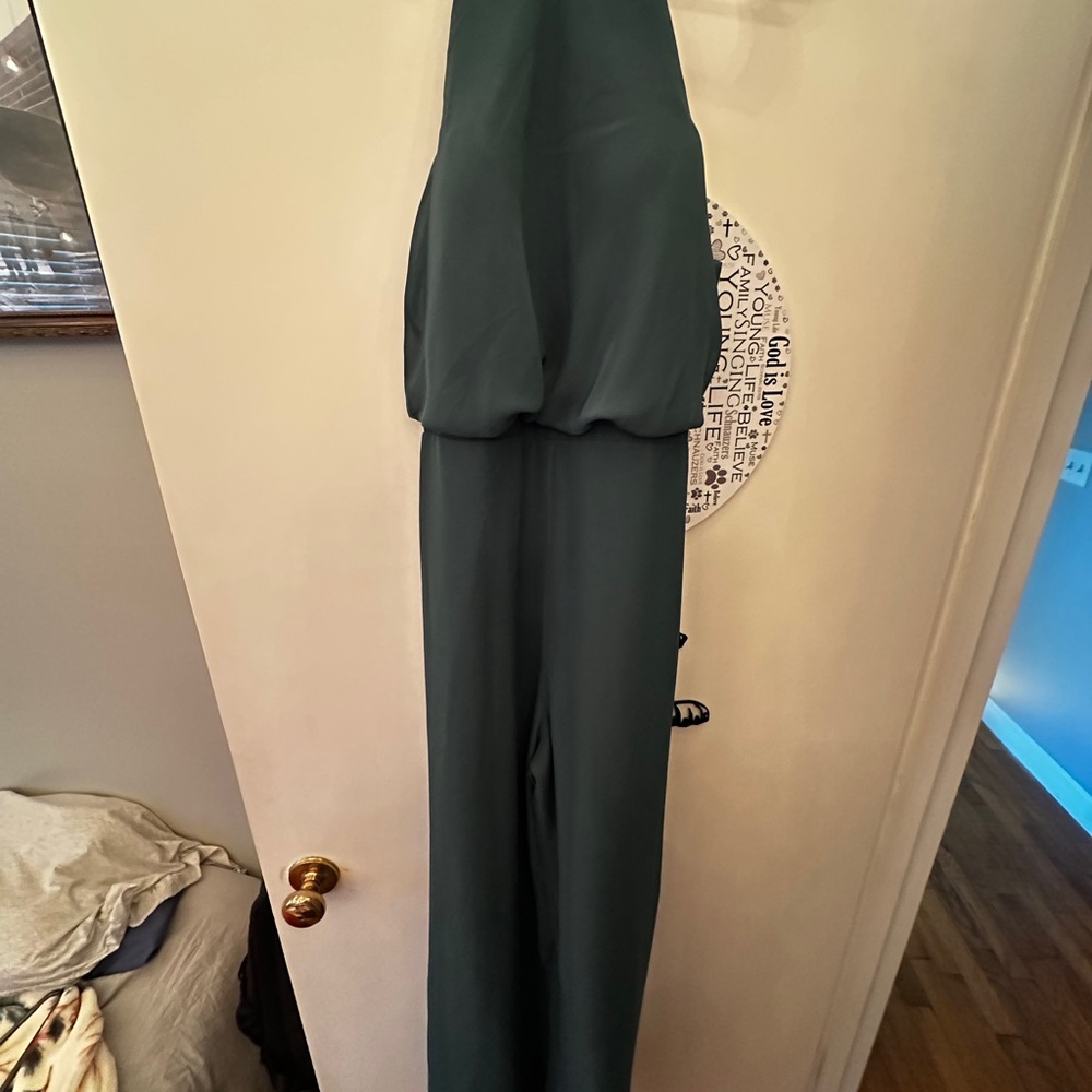 Elegant Green Women's Jumpsuit